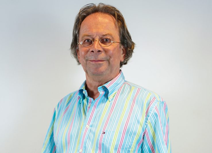 Dit is een profielfoto van docent Han Rottink.