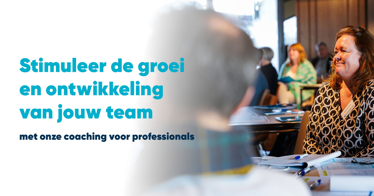 Stimuleer de groei en ontwikkeling van jouw team met onze coaching voor professionals